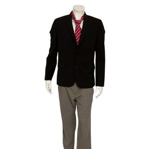 Paul Smith Men’s Black 2 Button Blazer